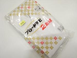未使用品　白足袋2足組(24センチ・4枚コハゼ)